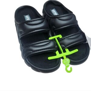 CROCS Black Slide Sandals Women SZ 7